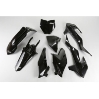 Plastic kit Ktm- black - REPLICA PLASTICS - KTKIT519-001 - UFO Plast