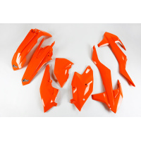 Plastic kit Ktm - neon orange - REPLICA PLASTICS - KTKIT518-FFLU - UFO Plast