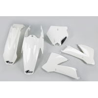 Plastic kit Ktm - white 047 - REPLICA PLASTICS - KTKIT504-047 - UFO Plast