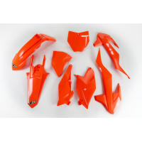 Plastic kit Ktm - neon orange - REPLICA PLASTICS - KTKIT519-FFLU - UFO Plast