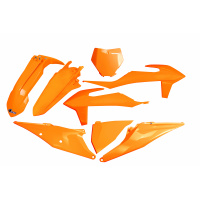 Plastic Kit neon orange for Ktm SX 250/XC 250 - SX 125/XC 125 - SX 150 - SX-F 350/XCF 350 - SX-F 450/XCF 450 - SX-F 250/XCF 2...