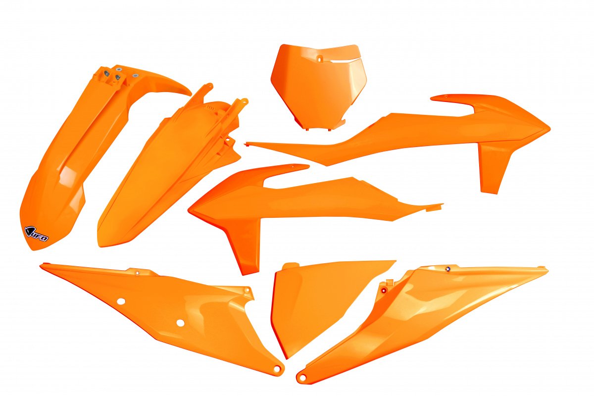 Plastic Kit neon orange for Ktm SX 250/XC 250 - SX 125/XC 125 - SX 150 - SX-F 350/XCF 350 - SX-F 450/XCF 450 - SX-F 250/XCF 2...