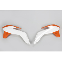 Radiator Covers OEM Color 15 for Ktm SX 85 (2013-17) - REPLICA PLASTICS - KT04042-999W - Ufo Plast