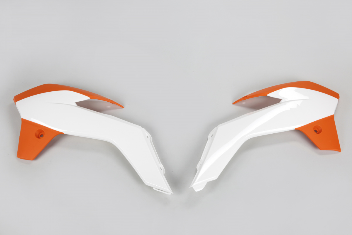 Radiator Covers OEM Color 15 for Ktm SX 85 (2013-17) - REPLICA PLASTICS - KT04042-999W - Ufo Plast