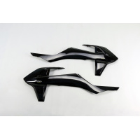 Radiator covers / No SX 250 16 - black - Ktm - REPLICA PLASTICS - KT04061-001 - UFO Plast