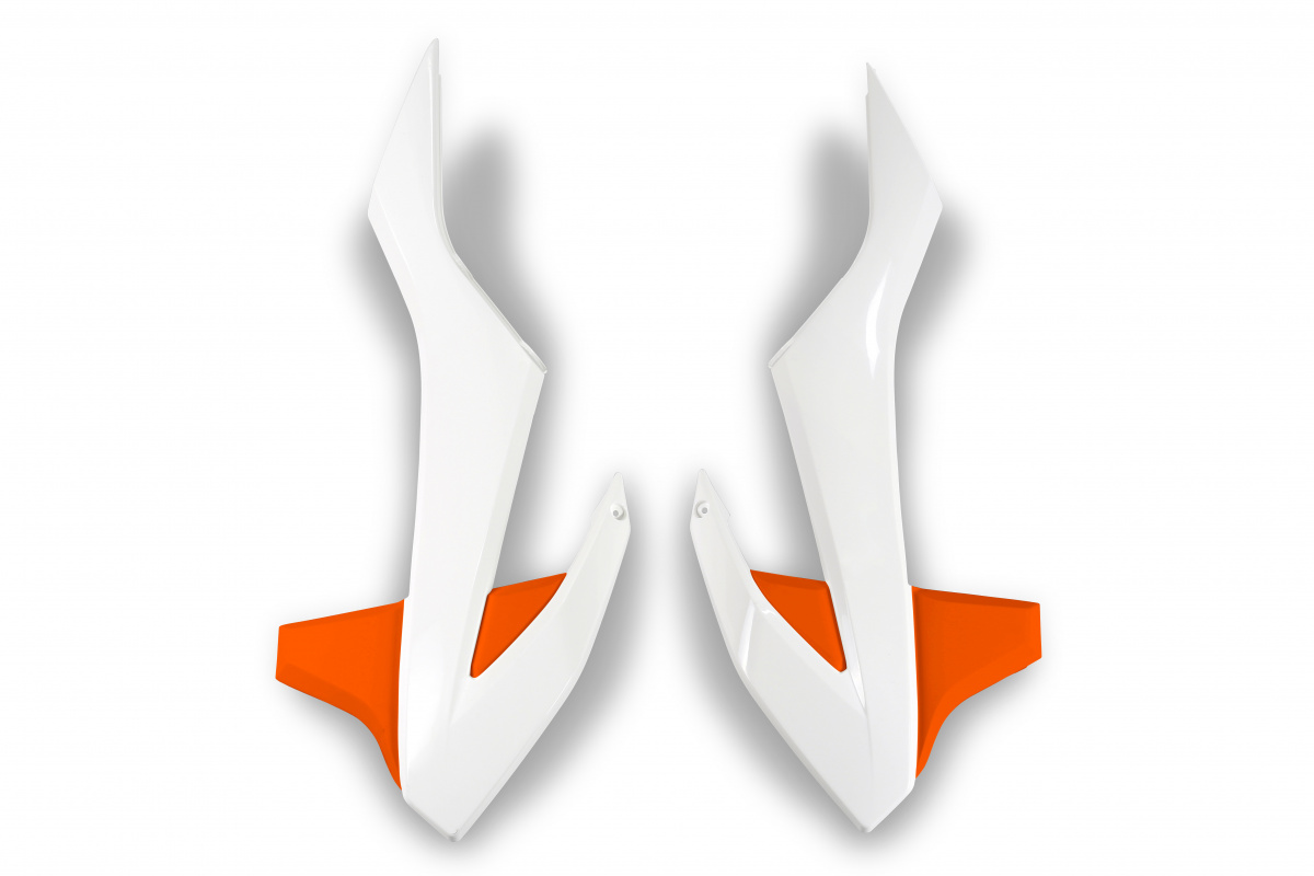Ktm Radiator Cover Radiator Covers OEM Color 19 - Ufo Plast - Ufo Plast United Kingdom