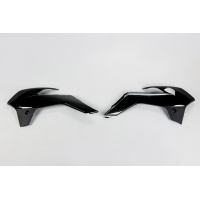Radiator Covers black for Ktm SX 85 (2013-17) - REPLICA PLASTICS - KT04042-001 - Ufo Plast