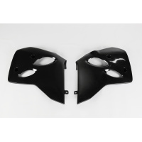 Radiator Covers black for Ktm EXC 380 - EXC 400 - EXC 620 - SX 380 - SX 400 - SX 620 - REPLICA PLASTICS - KT03036-001 - Ufo P...