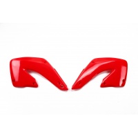 Radiator Covers red for Honda CR 125 (2000-01) - CR 250 (2000-01) - REPLICA PLASTICS - HO03664-070 - Ufo Plast