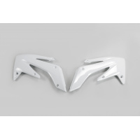 Radiator covers - white 041 - Honda - REPLICA PLASTICS - HO03634-041 - UFO Plast