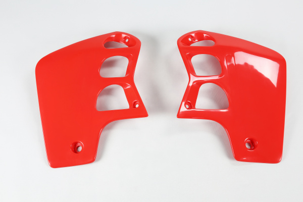 Radiator covers - red 061 - Honda - REPLICA PLASTICS - HO02620-061 - UFO Plast