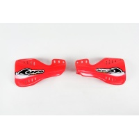 Handguards red for Honda CR 125 (2004-07) - CR 250 (2004-07) - REPLICA PLASTICS - HO03637-070 - Ufo Plast