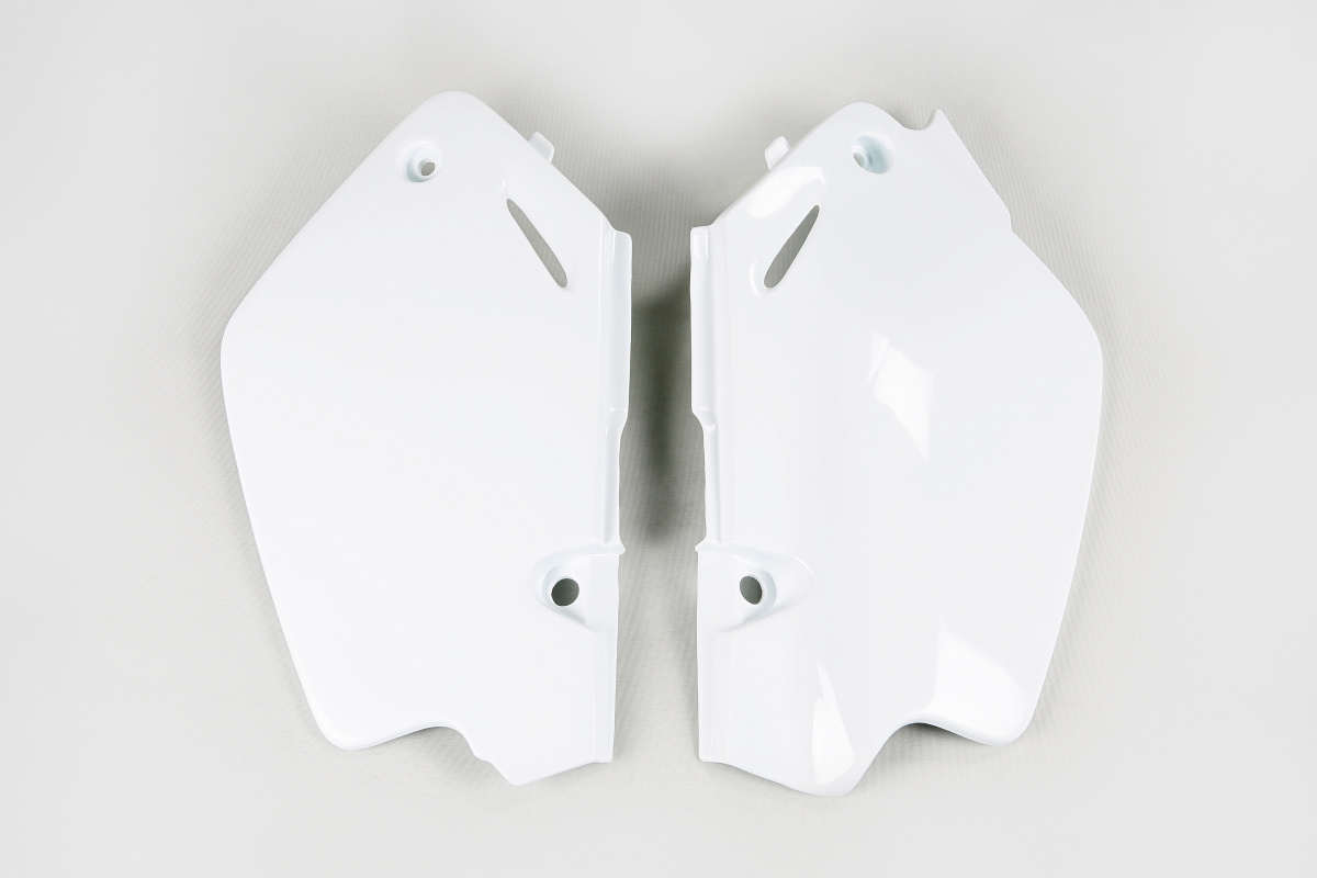 Side Panels white for Honda CR 80 (1996-02) - REPLICA PLASTICS - HO03626-041 - Ufo Plast