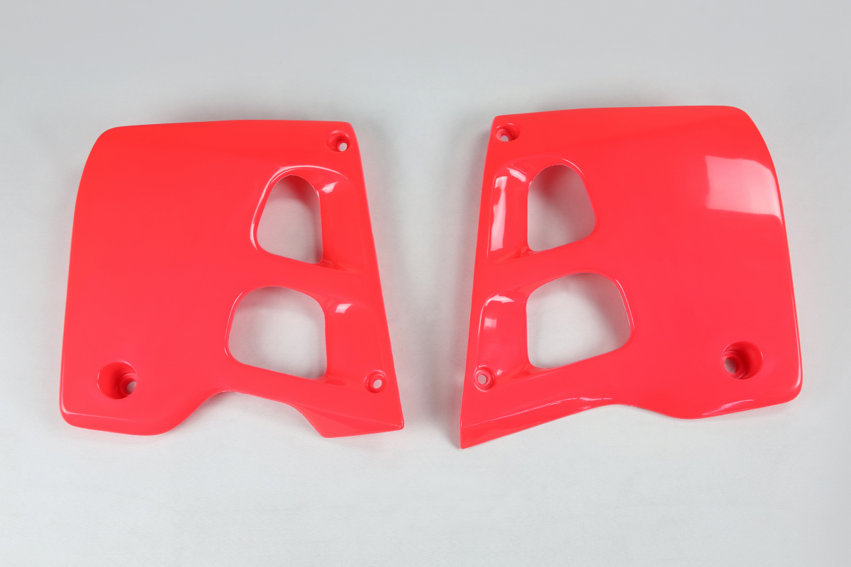 Radiator covers - red 067 - Honda - REPLICA PLASTICS - HO02625-067 - UFO Plast