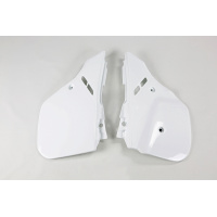 Side Panels white for Honda CR 125 (1989-90) - CR 250 (1988-89) - CR 500 (1989-90) - REPLICA PLASTICS - HO02611-041 - Ufo Plast