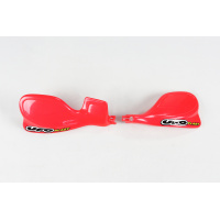 Handguards red for Honda CR 125 (1997-03) - CR 250 (1997-03) - CR 500 (1997-03) - REPLICA PLASTICS - HO03605-070 - Ufo Plast