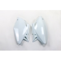 Side Panels white for Honda CRF 450R (2002-04) - REPLICA PLASTICS - HO03694-041 - Ufo Plast