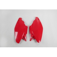 Side Panels red for Honda CR 125 (2005-07) - CR 250 (2005-07) - REPLICA PLASTICS - HO03658-070 - Ufo Plast