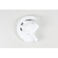 Disc Covers white for Honda CR 125 (1995-01) - CR 250 (1995-01) - REPLICA PLASTICS - HO02684-041 - Ufo Plast