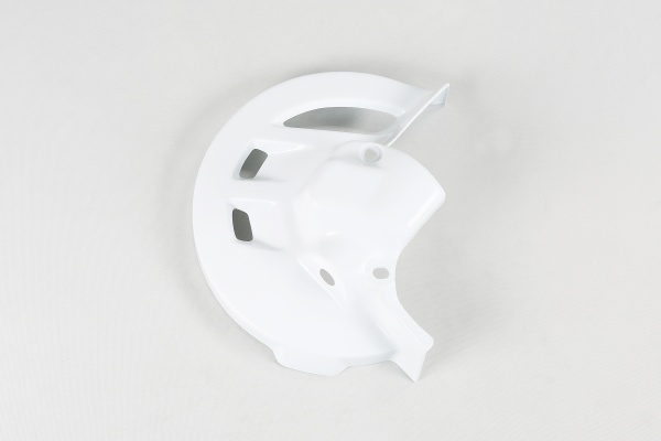 Disc Covers white for Honda CR 125 (1995-01) - CR 250 (1995-01) - REPLICA PLASTICS - HO02684-041 - Ufo Plast