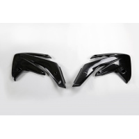 Radiator covers - black - Honda - REPLICA PLASTICS - HO04619-001 - UFO Plast