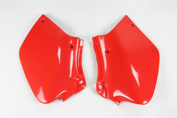 Side Panels red for Honda XR 250R (1996-25) - XR 400R (1996-25) - REPLICA PLASTICS - HO03612-069 - Ufo Plast