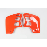 Radiator covers - orange CR 90 - Honda - REPLICA PLASTICS - HO02620-121 - UFO Plast