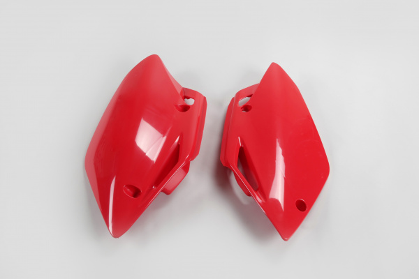 Side Panels red for Honda CRF 150R (2007-25) - REPLICA PLASTICS - HO04620-070 - Ufo Plast