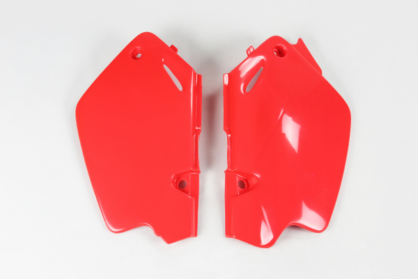 Side Panels red for Honda CR 80 (1996-02) - REPLICA PLASTICS - HO03626-070 - Ufo Plast