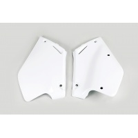 Side Panels white for Honda CR 125 (1995-97) - CR 250 (1995-96) - REPLICA PLASTICS - HO02673-041 - Ufo Plast