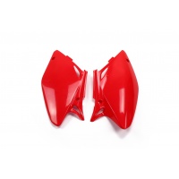 Side Panels red for Honda CRF 450R (2002-04) - REPLICA PLASTICS - HO03694-070 - Ufo Plast