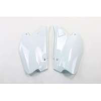 Side Panels white for Honda CR 125 (2000-01) - CR 250 (2000-01) - REPLICA PLASTICS - HO03665-041 - Ufo Plast