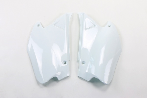 Side Panels white for Honda CR 125 (2000-01) - CR 250 (2000-01) - REPLICA PLASTICS - HO03665-041 - Ufo Plast