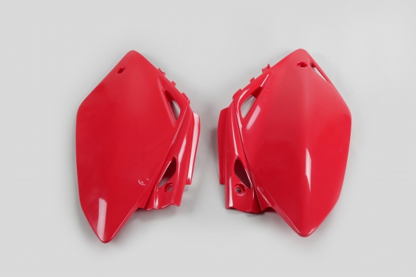 Side Panels red for Honda CRF 450R (2005-06) - REPLICA PLASTICS - HO03656-070 - Ufo Plast