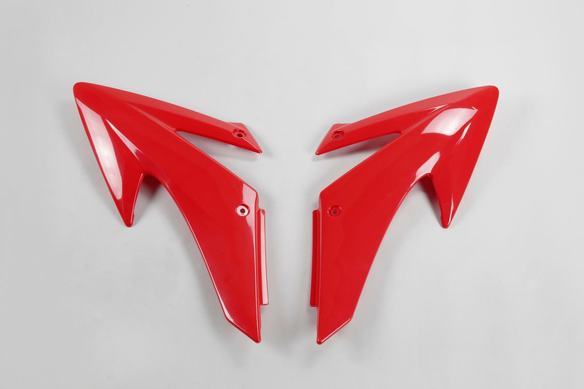 Radiator Covers red for Honda CRF 230 (2008-14) - REPLICA PLASTICS - HO04650-070 - Ufo Plast