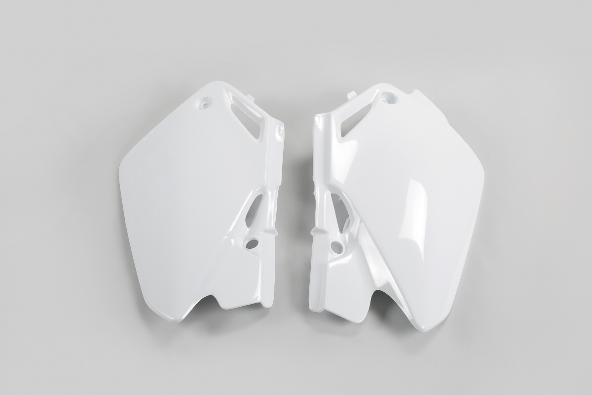 Side Panels white for Honda CR 85 (2003-25) - REPLICA PLASTICS - HO03631-041 - Ufo Plast