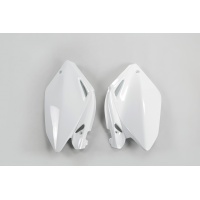 Side Panels white for Honda CRF 250R (2004-05) - REPLICA PLASTICS - HO03635-041 - Ufo Plast