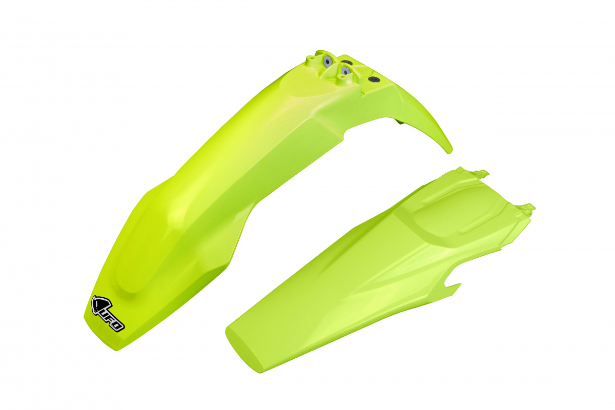 Fenders Kit neon yellow for Husqvarna TE 250 - TE 125 - FE 250 - TE 300 - FE 350 - FE 450 - FE 501 - TX 125 - TX 250 - TX 30....