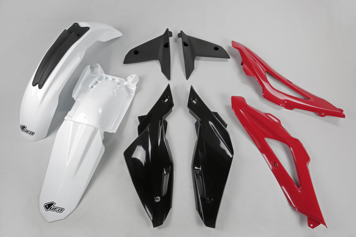 Plastic Kit OEM Color 08 for Husqvarna TC 250 (2008-10) - TC 125 (2008-10) - REPLICA PLASTICS - HUKIT607-999 - Ufo Plast