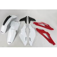 Plastic Kit OEM Color 09-10 for Husqvarna TC 250 (2008-10) - TC 125 (2008-10) - REPLICA PLASTICS - HUKIT609-999 - Ufo Plast