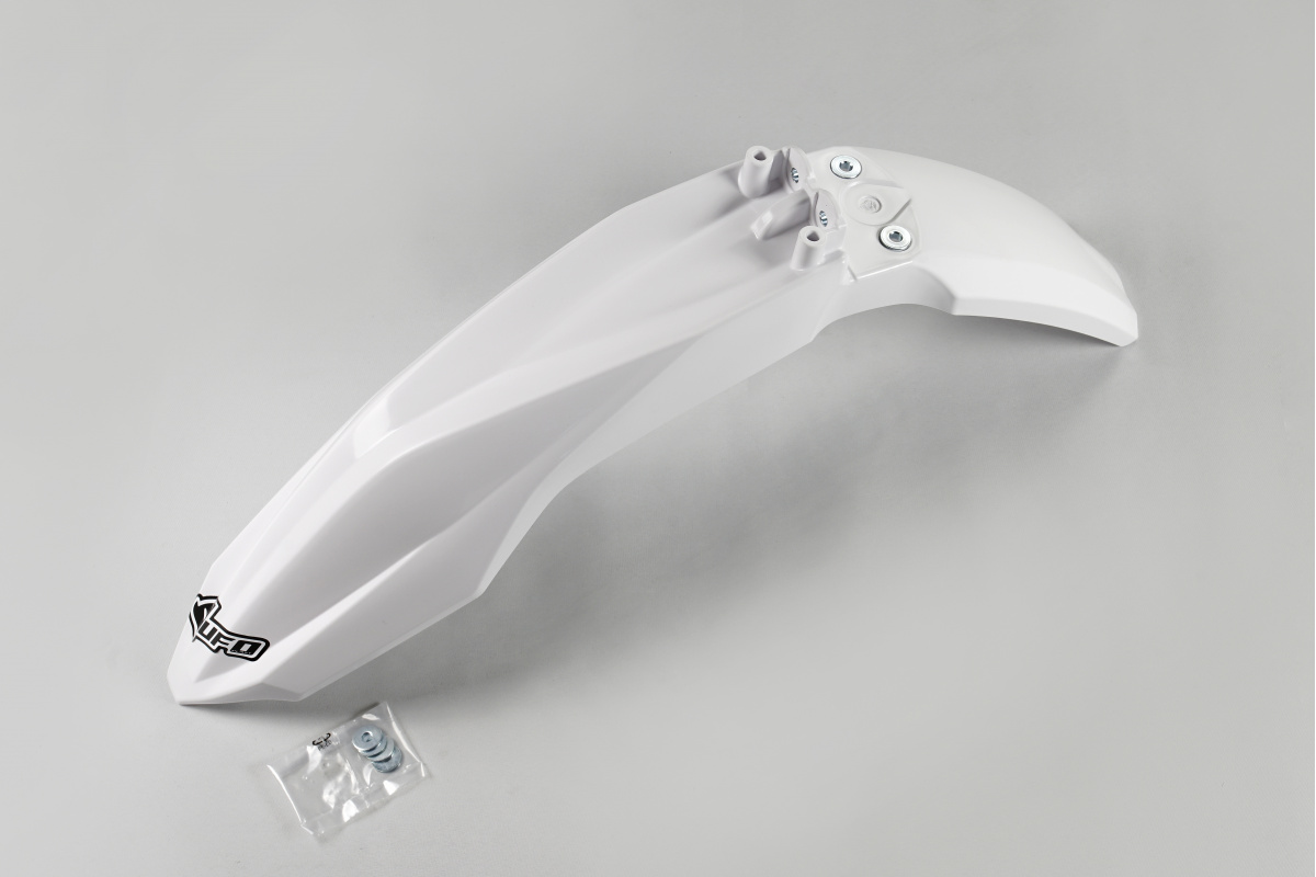 Front Fenders white for Husqvarna TC 85 (2014-17) - REPLICA PLASTICS - HU03377-041 - Ufo Plast