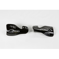 Handguards black for Husqvarna TC 250 - TC 449 - TE 449 - TC 499 - TE 499 - TE 511 - REPLICA PLASTICS - HU03311-001 - Ufo Plast