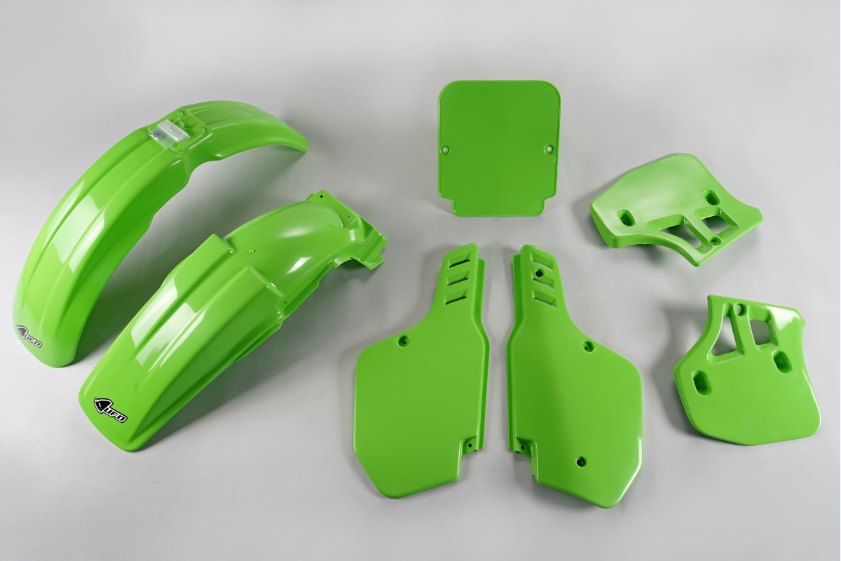 Plastic kit Kawasaki - green - REPLICA PLASTICS - KAKIT190-026 - UFO Plast