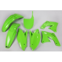 Plastic Kit green for Kawasaki KXF 250 (2009-12) - REPLICA PLASTICS - KAKIT212-026 - Ufo Plast Plastic Kit green for Kawasaki KXF 250 (2009-12) - REPLICA PLASTICS - KAKIT212-026 - Ufo Plast