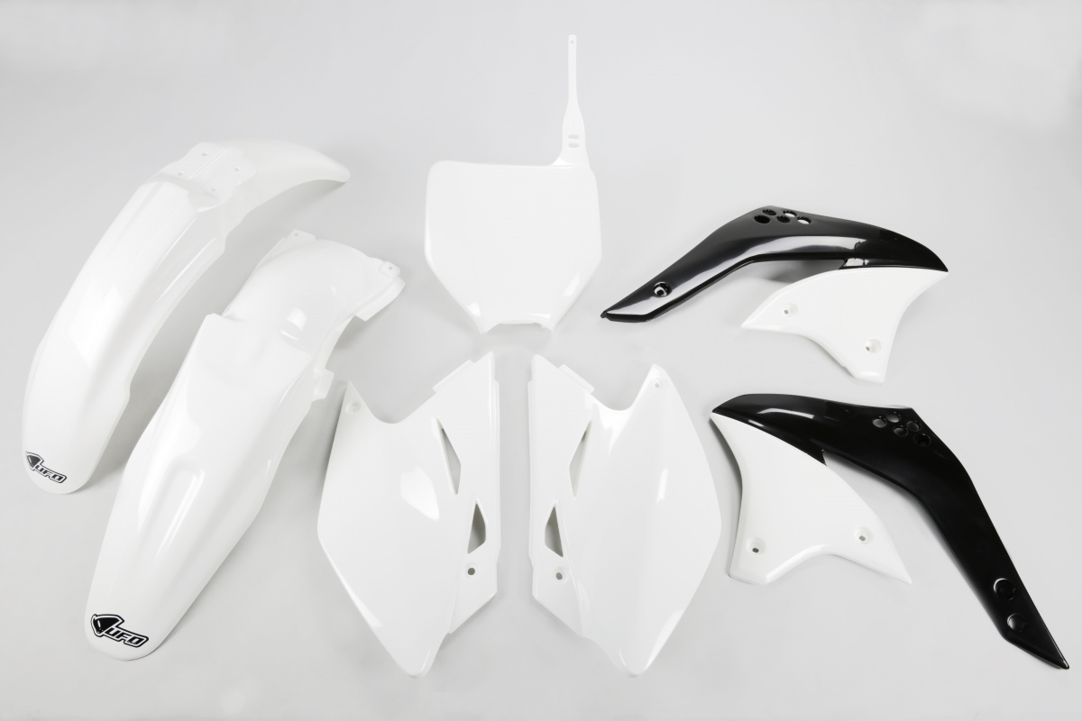 Plastic kit Kawasaki - white 047 - REPLICA PLASTICS - KAKIT211-047 - UFO Plast