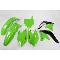 Plastic Kit green for Kawasaki KXF 250 (2006) - REPLICA PLASTICS - KAKIT204-026 - Ufo Plast