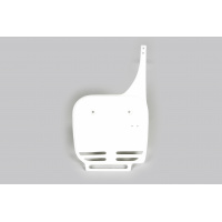 Front number plate - white 047 - Kawasaki - REPLICA PLASTICS - KA02742-047 - UFO Plast