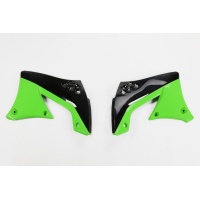 Radiator Covers OEM Color 10-11 for Kawasaki KXF 450 (2009-11) - REPLICA PLASTICS - KA04713-999 - Ufo Plast