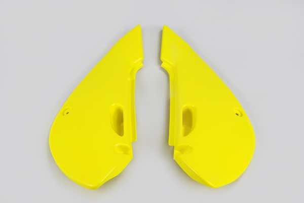 Side panels - yellow 102 - Kawasaki - REPLICA PLASTICS - KA03734-102 - UFO Plast