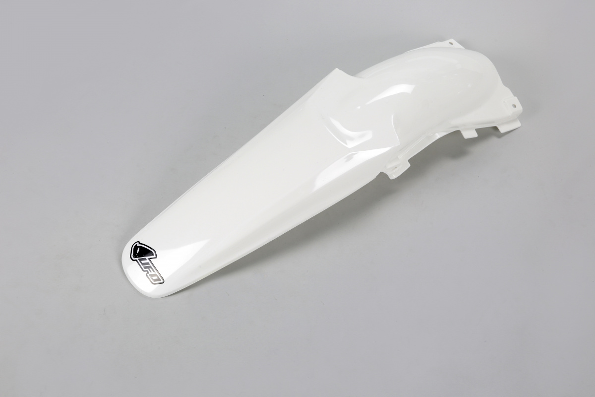 Rear Fender white for Kawasaki KXF 250 (2004-05) - REPLICA PLASTICS - KA03757-047 - Ufo Plast